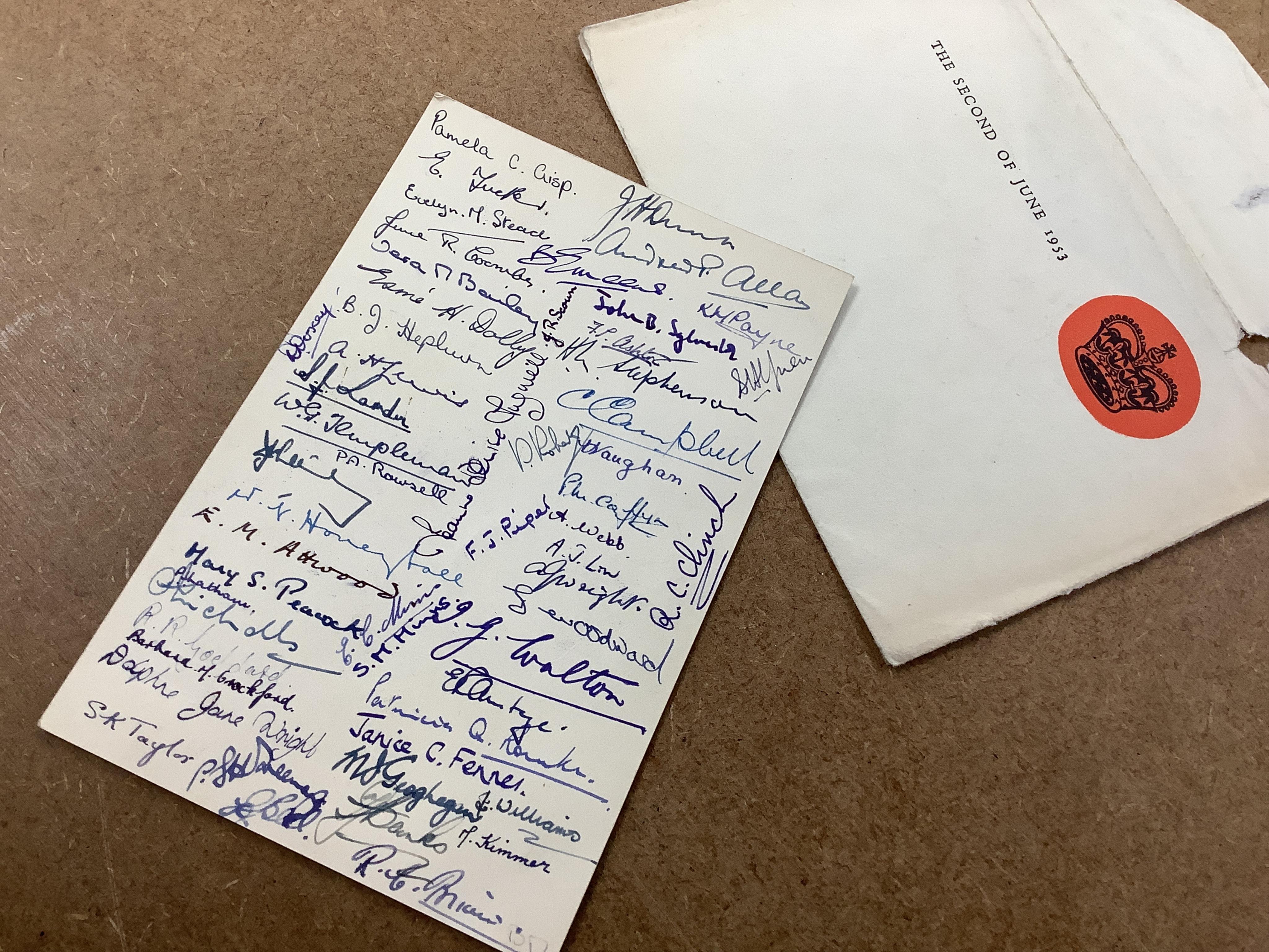 An extensive collection of signed programmes, primarily from 1950s Royal related events with a connection to Windsor Castle, the events include Royal Balls, concerts, Royal Ascot, etc., and containing autographs from pop